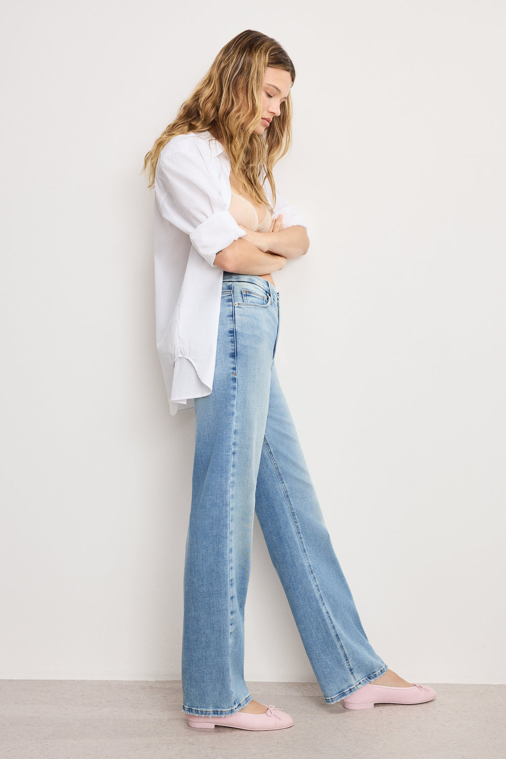SOFT TECH GOOD TRUE STRAIGHT JEANS INDIGO1073