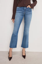 SOFT TECH GOOD KICK FLARE JEANS INDIGO1026
