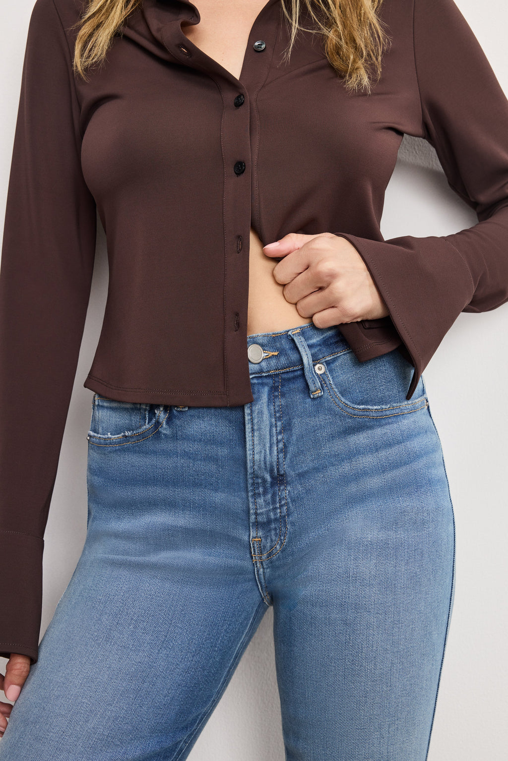 SOFT TECH GOOD KICK FLARE JEANS INDIGO1026