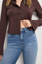 SOFT TECH GOOD KICK FLARE JEANS INDIGO1026