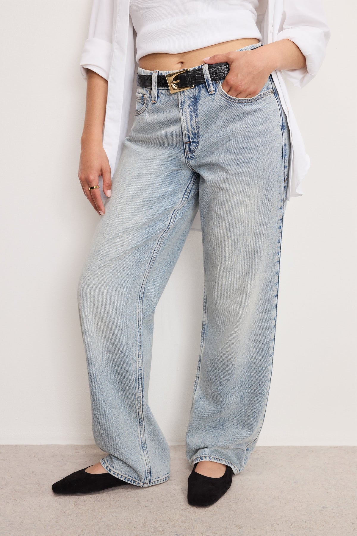 GOOD PETITE 90s RELAXED JEANS INDIGO1075
