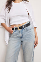 GOOD PETITE 90s RELAXED JEANS INDIGO1075