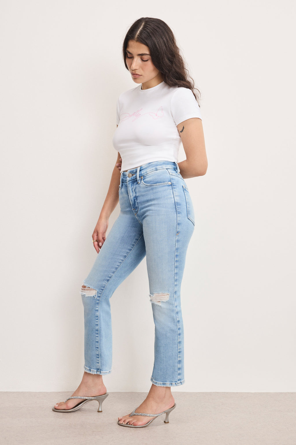 DOLLY JOLEANS PETITE STRAIGHT JEANS INDIGO1081
