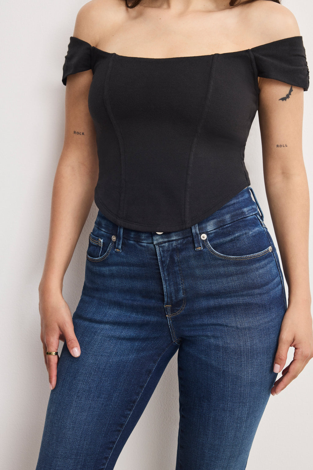 DOLLY JOLEANS PETITE STRAIGHT JEANS INDIGO1080