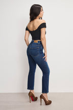 DOLLY JOLEANS PETITE STRAIGHT JEANS INDIGO1080