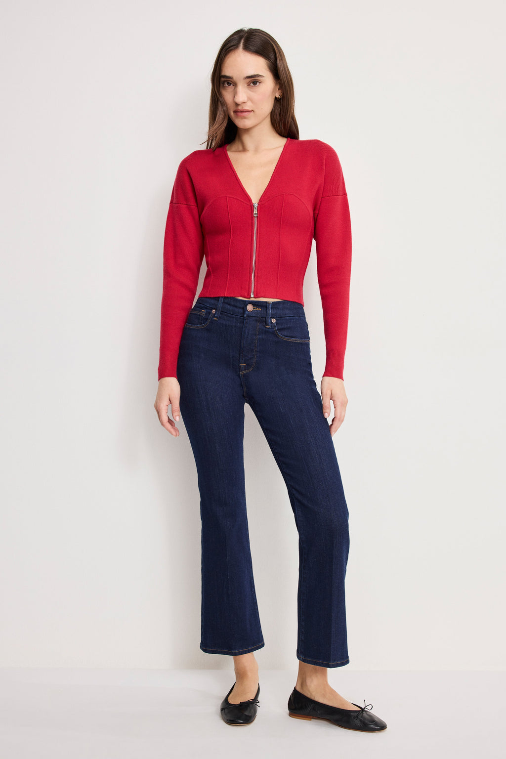 BUSTIER SWEATER RUBY