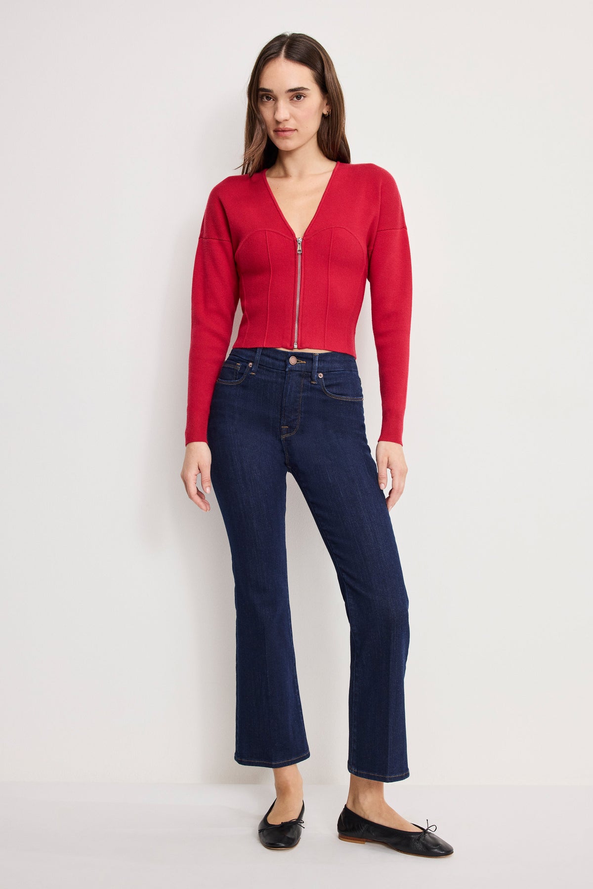 BUSTIER SWEATER RUBY