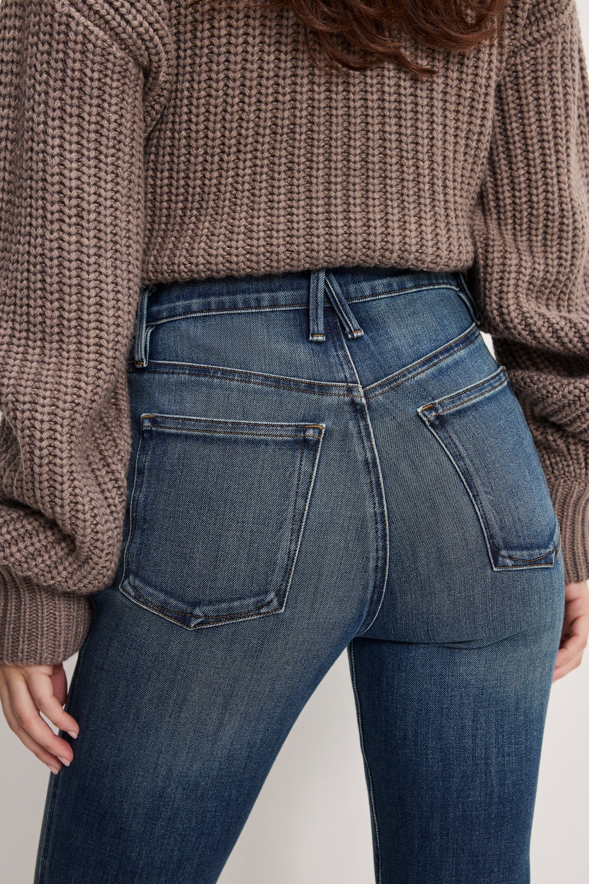 GOOD STANDARD KICK FLARE JEANS INDIGO1147