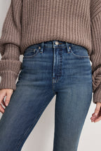 GOOD STANDARD KICK FLARE JEANS INDIGO1147