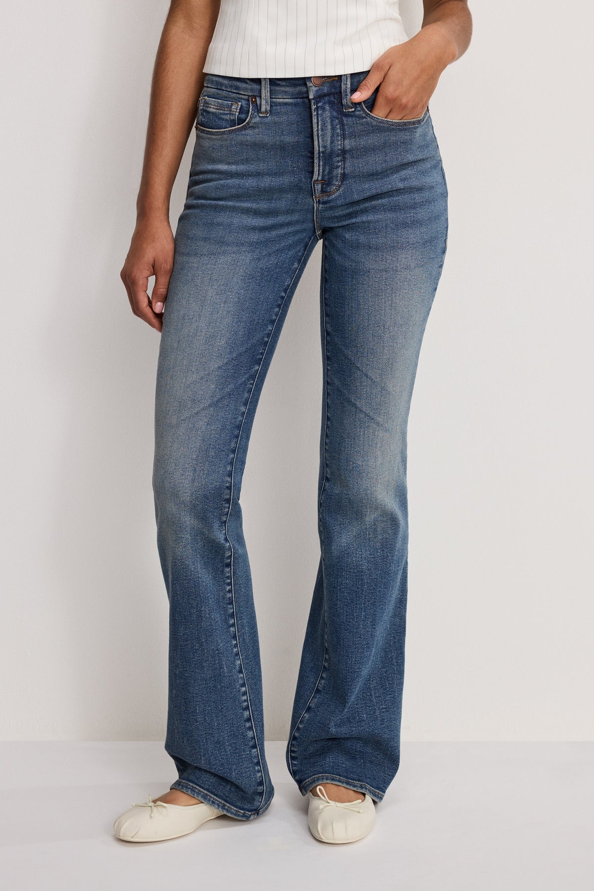 GOOD CLASSIC BOOTCUT JEANS INDIGO1128