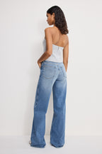 GOOD SKATE WIDE JEANS INDIGO1142