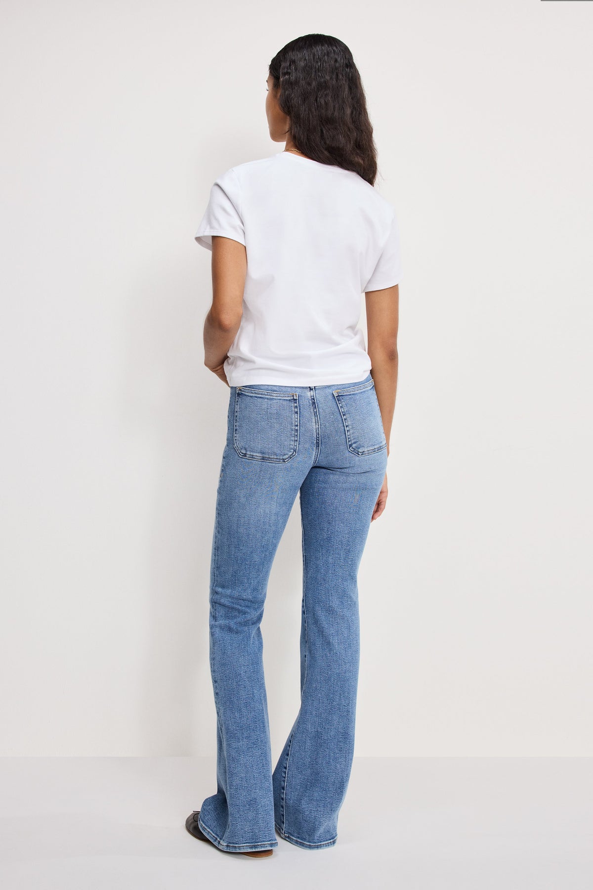 GOOD LEGS FLARE JEANS INDIGO1149