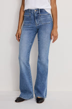 GOOD LEGS FLARE JEANS INDIGO1149