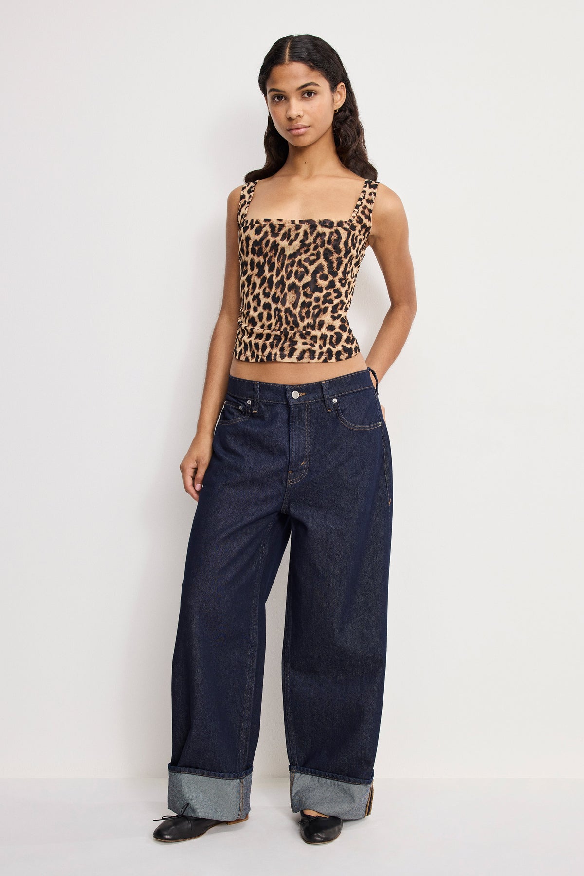 MESH BUSTIER LUCKY LEOPARD001