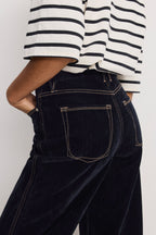 GOOD SKATE FLOCKED DENIM JEANS INDIGO939