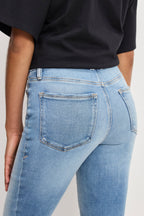 SOFT TECH GOOD LEGS FLARE JEANS INDIGO995
