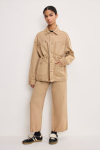CANVAS JACKET GOOD KHAKI001