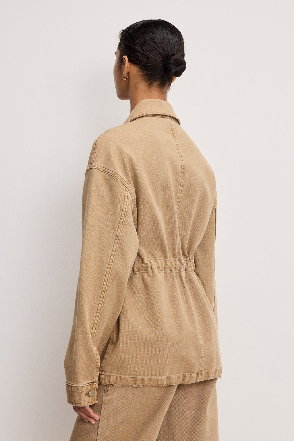 CANVAS JACKET GOOD KHAKI001