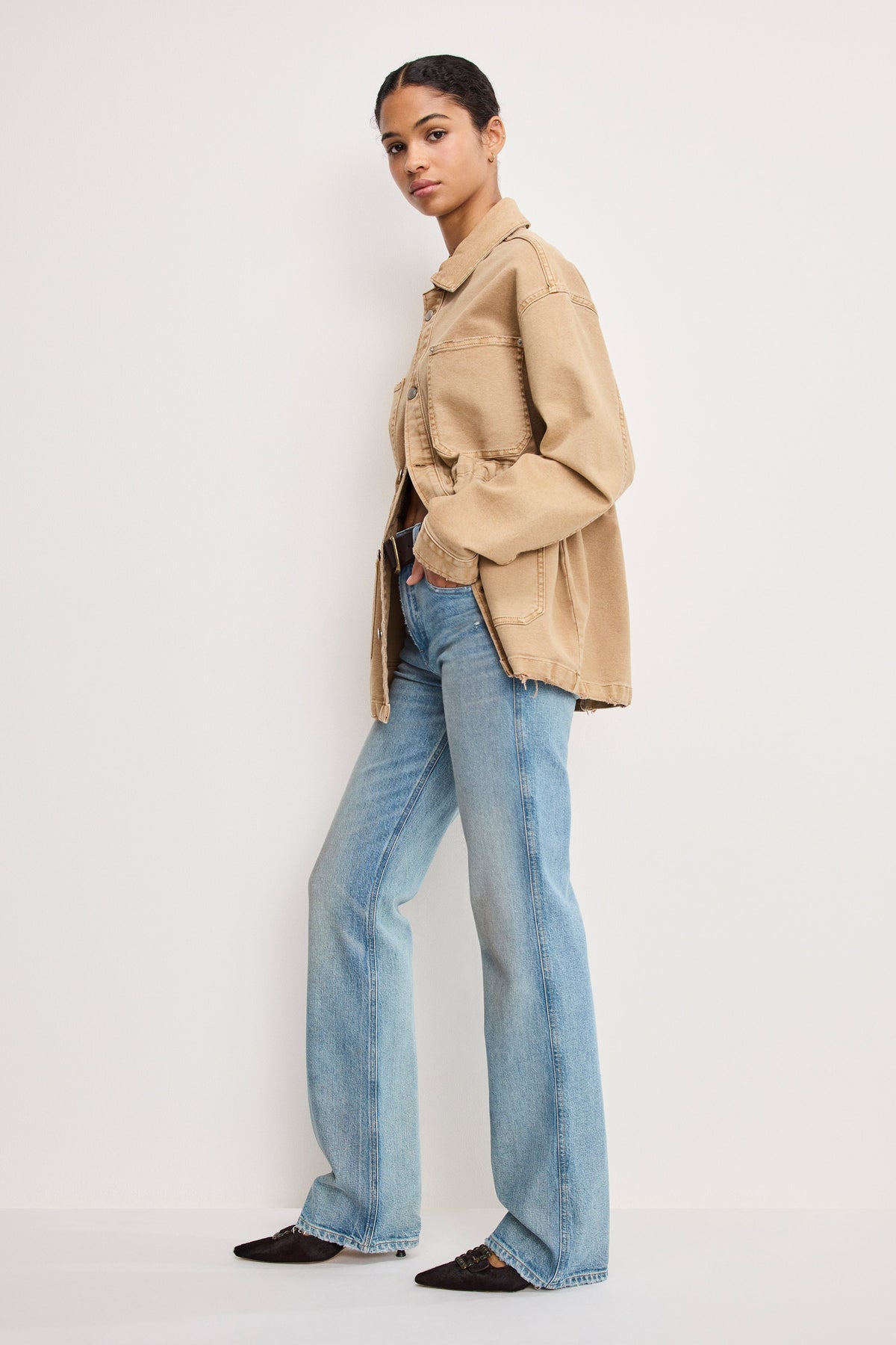 GOOD COWBOY BOOTCUT JEANS INDIGO998