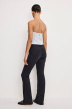 SOFT TECH GOOD CLASSIC BOOTCUT JEANS BLACK344