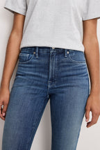 SOFT TECH GOOD LEGS FLARE JEANS INDIGO855