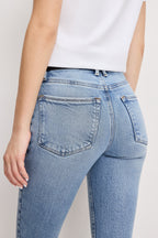 SOFT TECH GOOD LEGS STRAIGHT JEANS INDIGO711