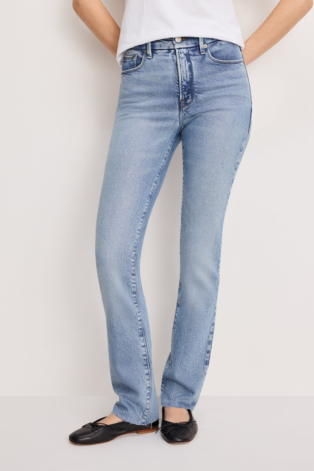SOFT TECH GOOD LEGS STRAIGHT JEANS INDIGO711