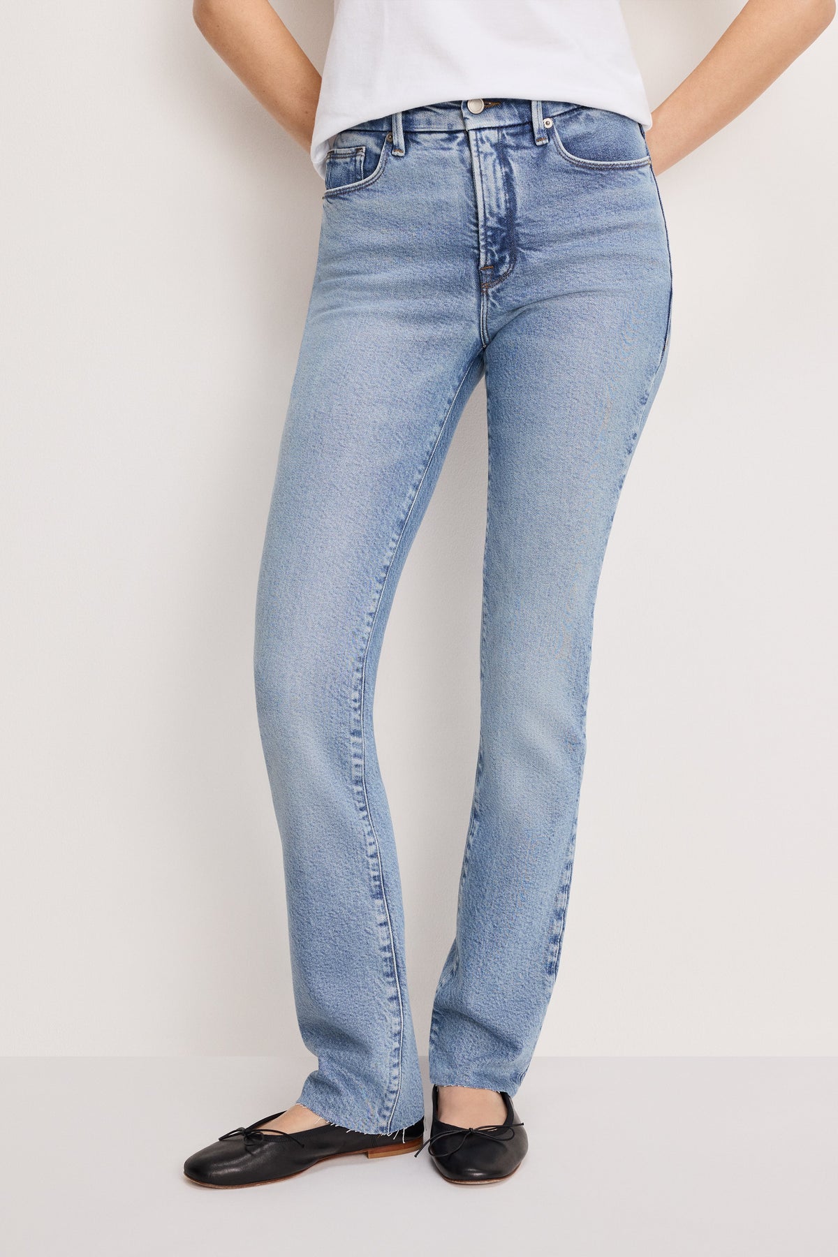 SOFT TECH GOOD LEGS STRAIGHT JEANS INDIGO711