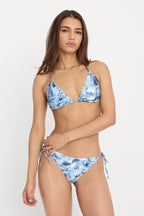 PRINT STRING BIKINI TOP BLUE ANGEL PRINT