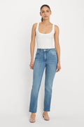 SOFT TECH GOOD LEGS STRAIGHT JEANS INDIGO1209