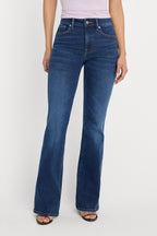COMPRESSION GOOD LEGS FLARE JEANS INDIGO1229