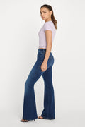 COMPRESSION GOOD LEGS FLARE JEANS INDIGO1229