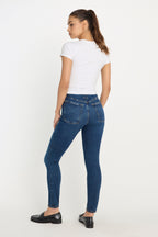 POWER STRETCH PULL-ON SKINNY JEANS INDIGO491