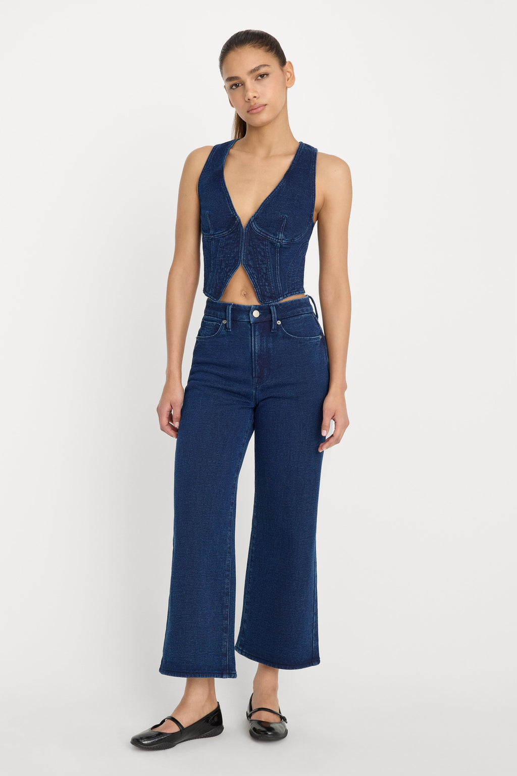 JEANIUS VEST INDIGO377