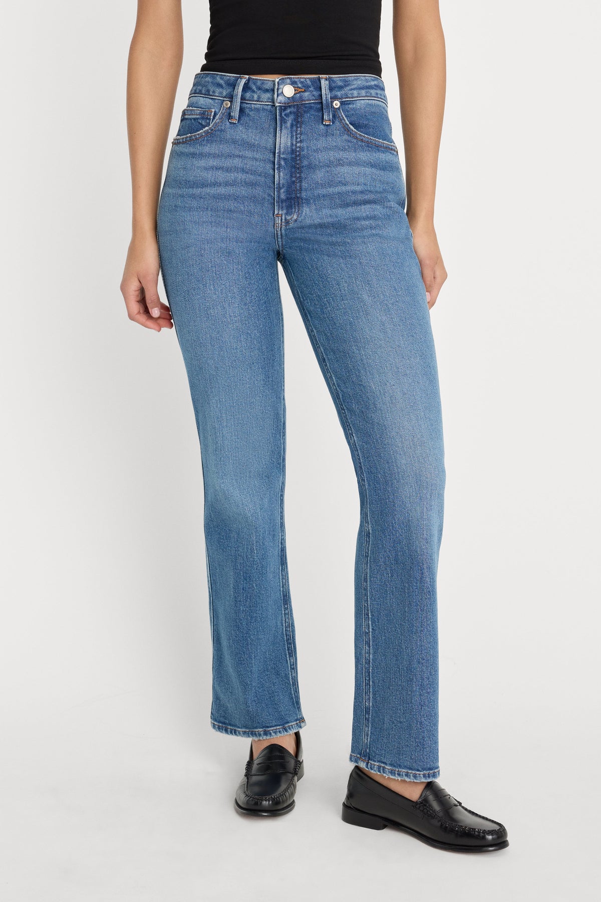 GOOD KICK FLARE JEANS INDIGO1212