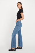 GOOD KICK FLARE JEANS INDIGO1212