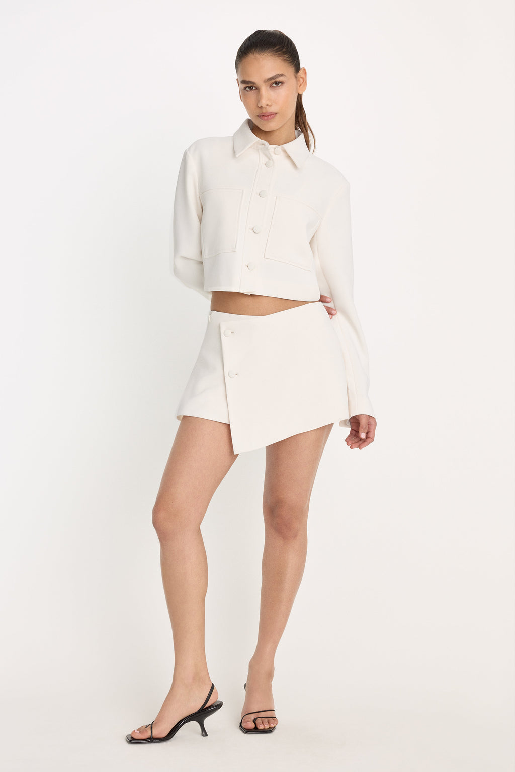 LUXE SUITING SKORT SOFT SHELL