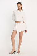 LUXE SUITING SKORT SOFT SHELL