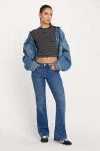 GOOD LOW RISE BOOTCUT JEANS INDIGO1218