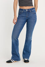 GOOD LOW RISE BOOTCUT JEANS INDIGO1218