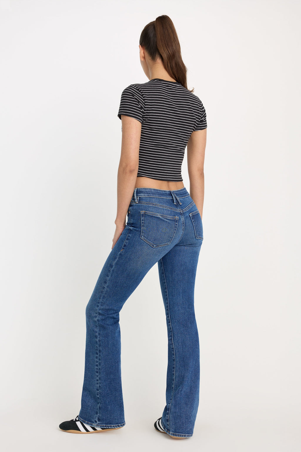 GOOD LOW RISE BOOTCUT JEANS INDIGO1218