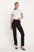 NEVER FADE GOOD CURVE STRAIGHT JEANS BLACK