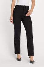 NEVER FADE GOOD CURVE STRAIGHT JEANS BLACK