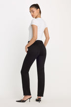 NEVER FADE GOOD CURVE STRAIGHT JEANS BLACK
