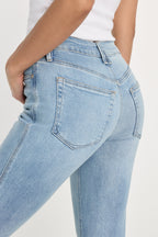 GOOD KICK FLARE JEANS INDIGO1215