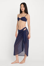 MESH MIDI SARONG HORIZON INK