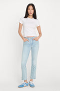SOFT TECH GOOD LEGS STRAIGHT JEANS INDIGO1275