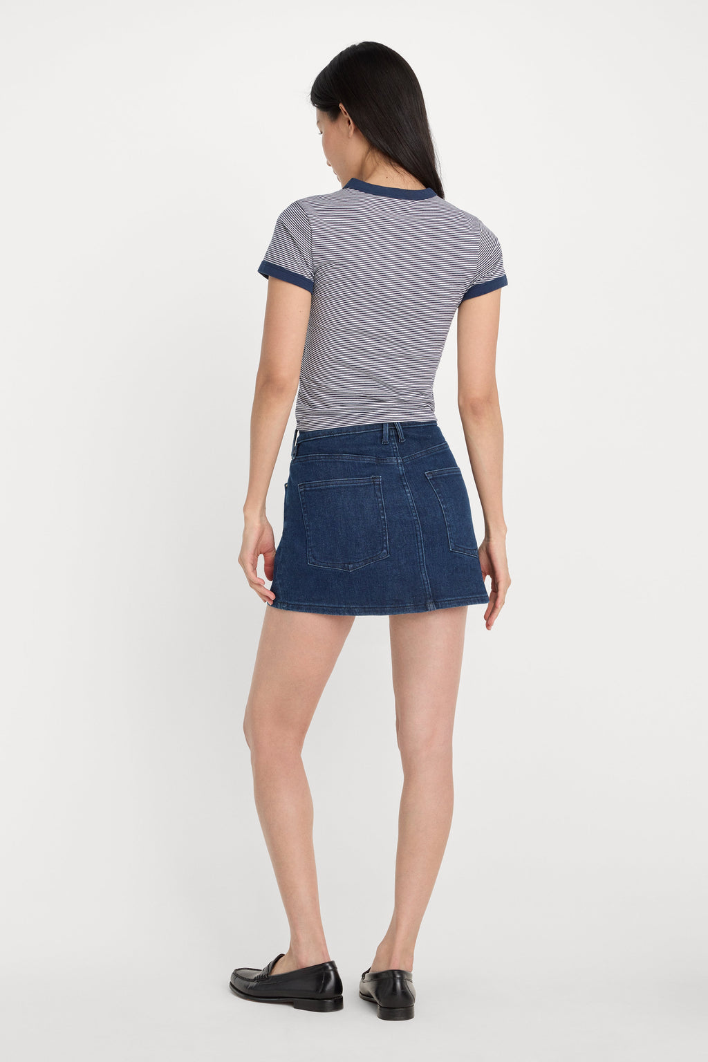 GOOD 90S MINI SKIRT INDIGO1169