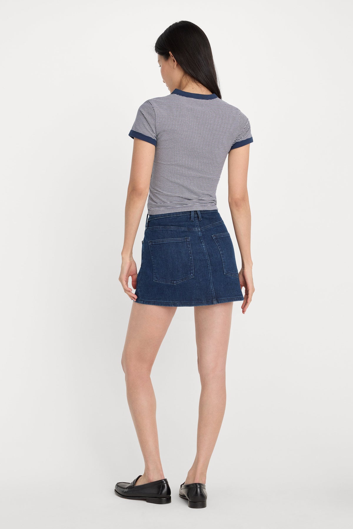 GOOD 90S MINI SKIRT INDIGO1169