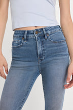 SOFT TECH GOOD LEGS FLARE JEANS INDIGO1211